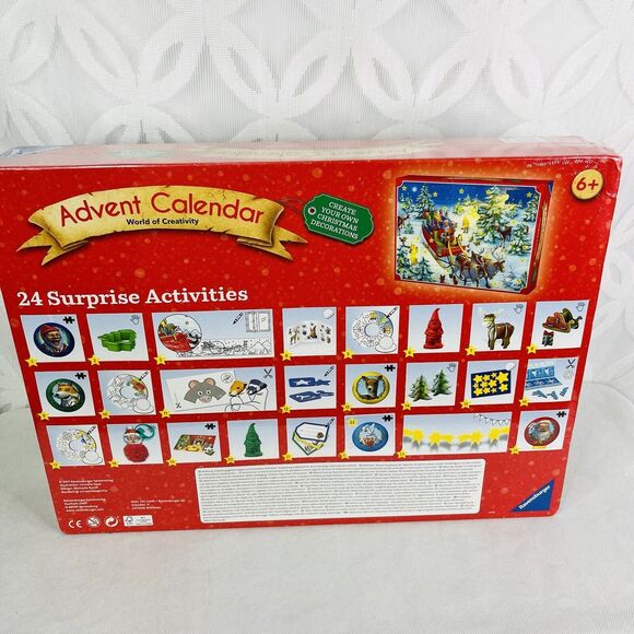 Advent calendar Create Your Own Christmas Decorations With 24 Doors & Activities - Picture 3 of 9